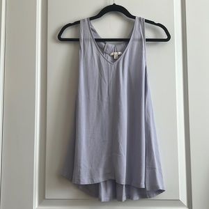 Ella Moss flowy lavender tank top